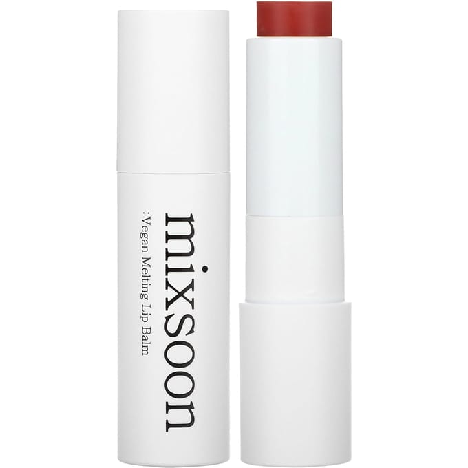 Mixsoon, Vegan Smeltende Lippenbalsem, 02 Dry Rose, 4,1g (0,14 oz) white