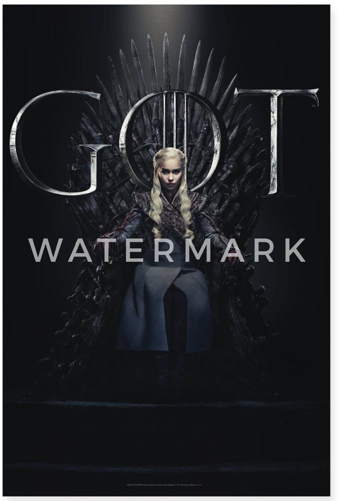 Game Of Thrones Daenerys Targaryen GOT Poster 40x60 cm