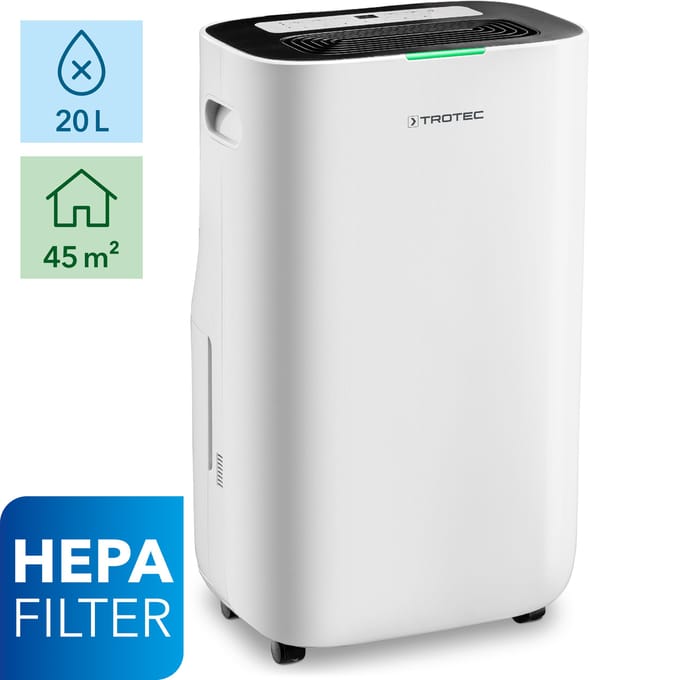 TROTEC Luchtontvochtiger en luchtreiniger TTK 70 HEPA (Plus)