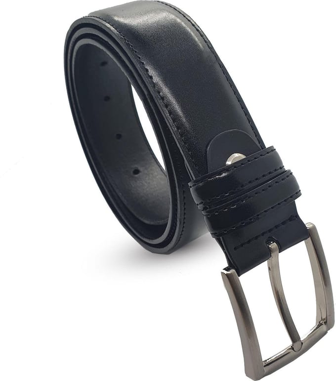 Heren Riem – 35 mm breed - Broekriem Leer - Gestikt