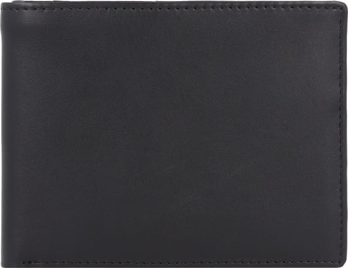 Esquire Portemonnee Frankfurt Small Billfold Wallet Black Zwart