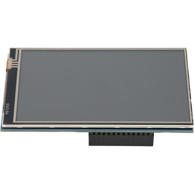 Écran LCD IPS 4 pouces à interface multimédia haute définition 800x480 avec interface d'écran tactile résistif pour RPi 4 B gray