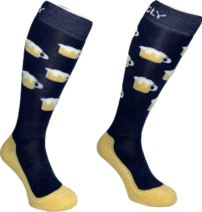 Hingly Skisokken Bier Blauw 43-46