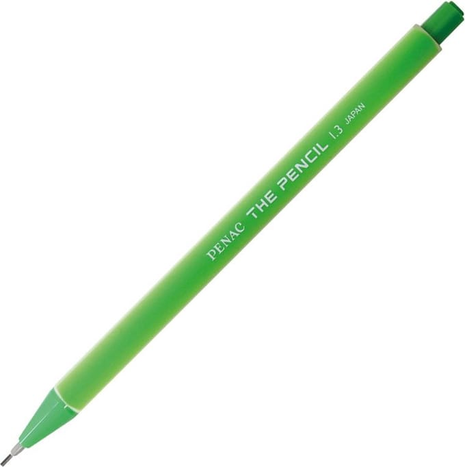 Penac The Pencil Vulpotlood - 1.3mm - Mechanical Pencil - Groen met Wit