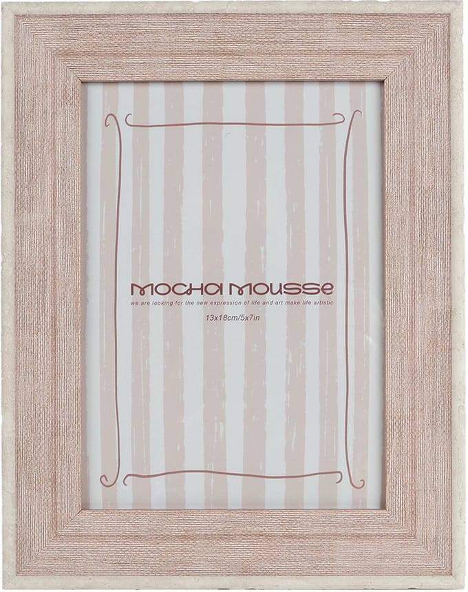 Van Manen fotolijst oud roze polystone 13x18 cm decoratief.