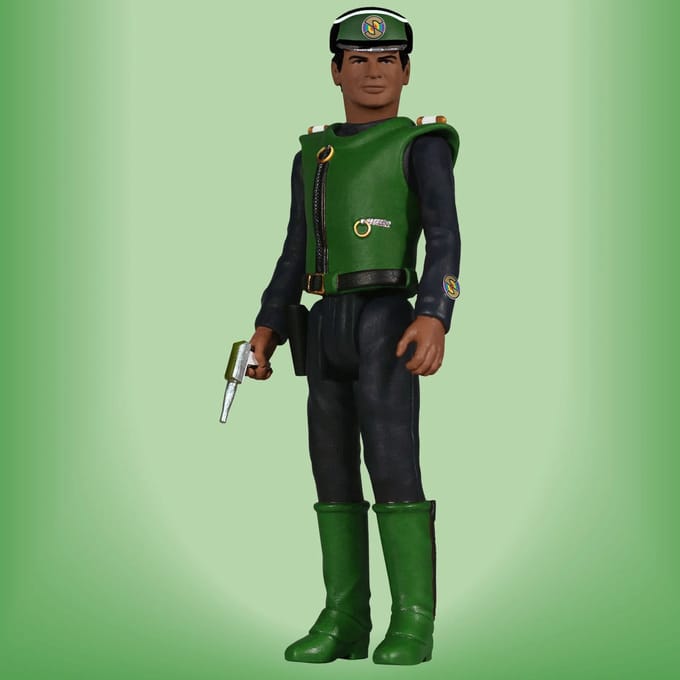 The Anderson Collection 2 Lt. Green (Captain Scarlet) Action Figure (3.75 )