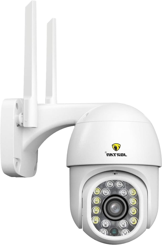 Dome Beveiligingscamera - Koepelcamera IP Camera - Huis Beveiligen - Kleur Nachtzicht - 3MP Resolutie - Wit