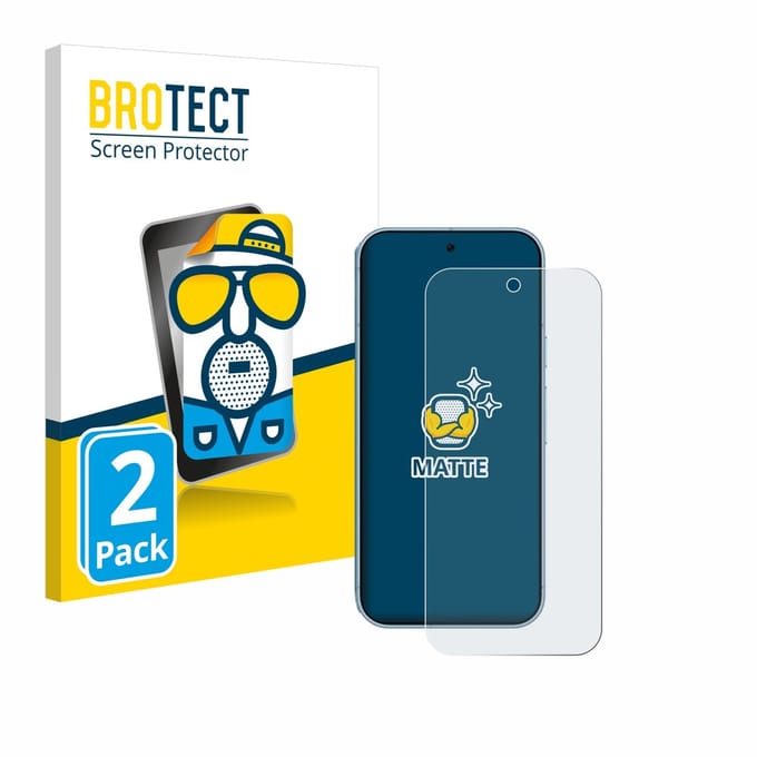 BROTECT - Screenprotector voor Google Pixel 9 Pro - Folie Beschermfolie matte 2 Stuks