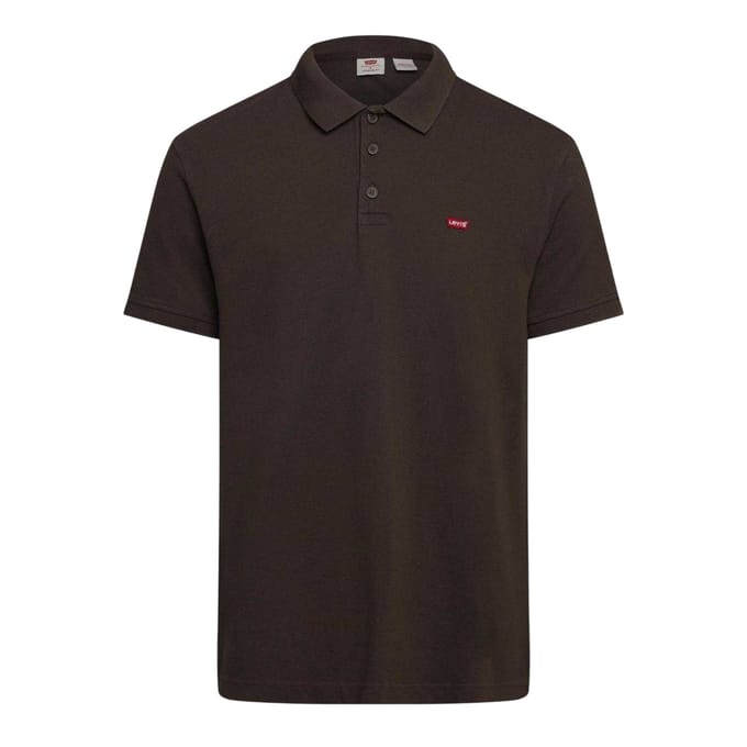 Levis Heren Huismerk Poloshirt (Bruin)
