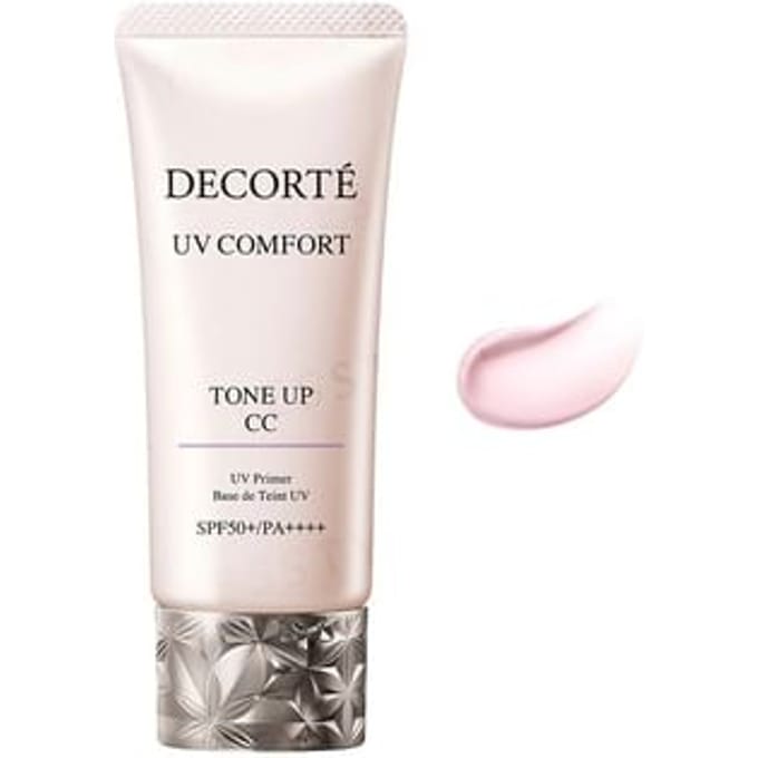 Kose - Decorte UV Comfort Tone Up CC UV Primer 10 Lavender Rose SPF 50+ PA++++ 30ml