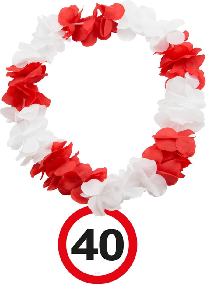 Hawaii Krans Verkeersbord 40