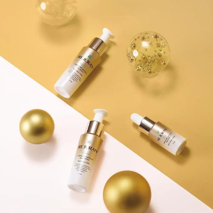 REJURAN Turnover Ampoule Dubbel Effect Huidvernieuwingsserum 10ml Dubbele Set (+Ampul 8ml) beige