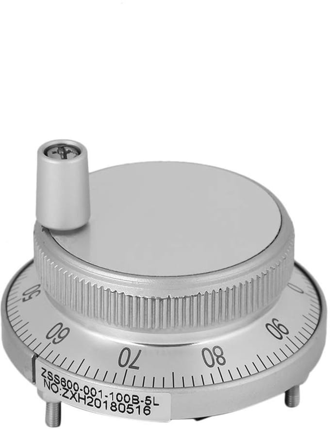 Dailygoods- Pulse Encoder - 5V - 60MM - Handwiel - CNC/Freesmachine - Lichtgewicht - Hoge betrouwbaarheid