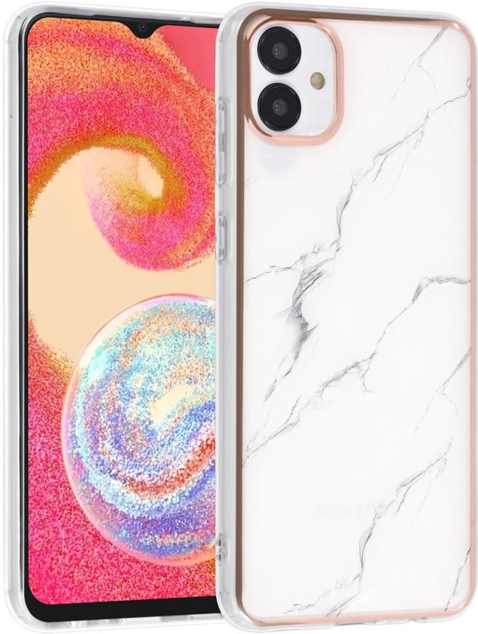 UNIQ Accessory Samsung Galaxy A04e TPU Back Cover hoesje - Marble