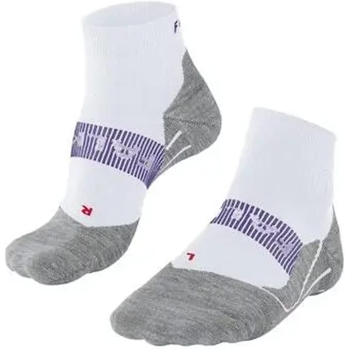 FALKE RU4 Cool Short anti-blaar functioneel materiaal hardloopsokken dames wit - maat 41-42