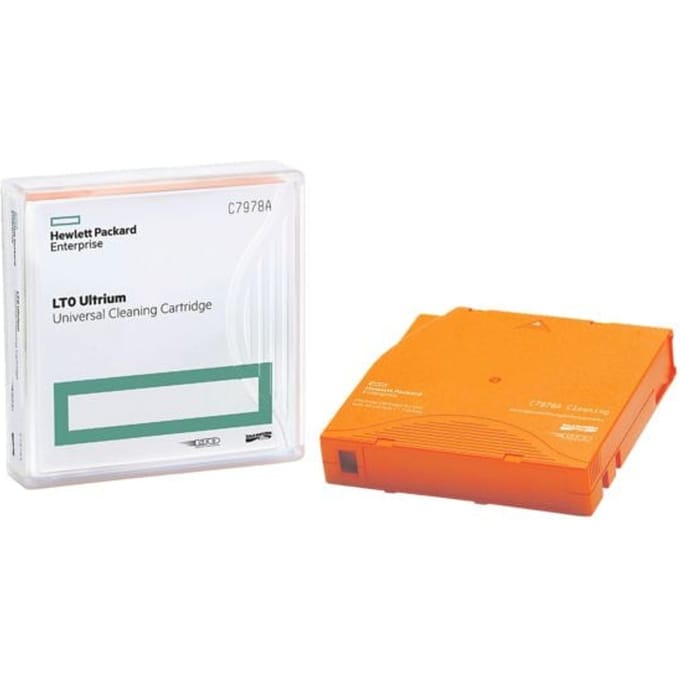 HP LTO Ultrium Cleaning datacassettes, oranje, Ultrium universele reinigingscassette