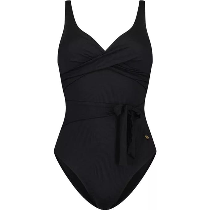 Beachlife Maat 36  Black Swirl Dames Badpak -  (Cupmaat D)