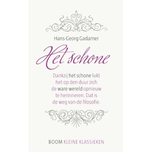 Het Schone - Kleine Klassieken - Hans-Georg Gadamer
