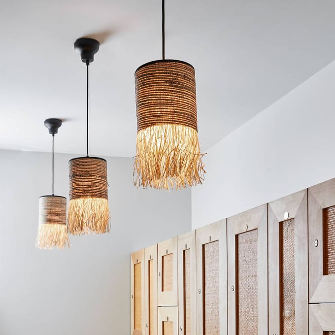 MARKET SET Formentera hanglamp 1-lamp Ø15cm
