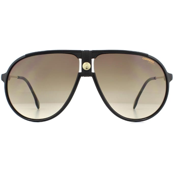 Carrera Aviator Mannen Zwart Bruin Gradient zonnebril