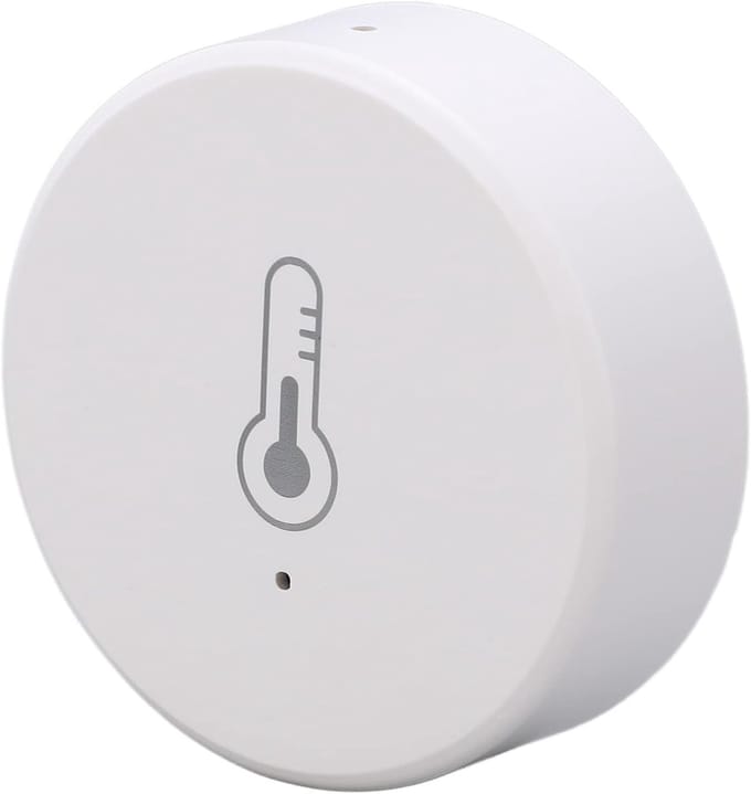 Temperatuur Vochtigheid Sensor - Hygrometer Thermometer - Slim Thuis Bewaken - Wifi Remote Surveilling - 30 Dagen Data - Wit