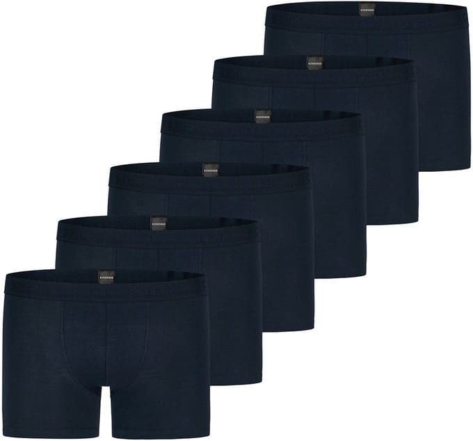 Schiesser Jongens shorts / pants 6 pack Teens Boys 95/5 Cotton