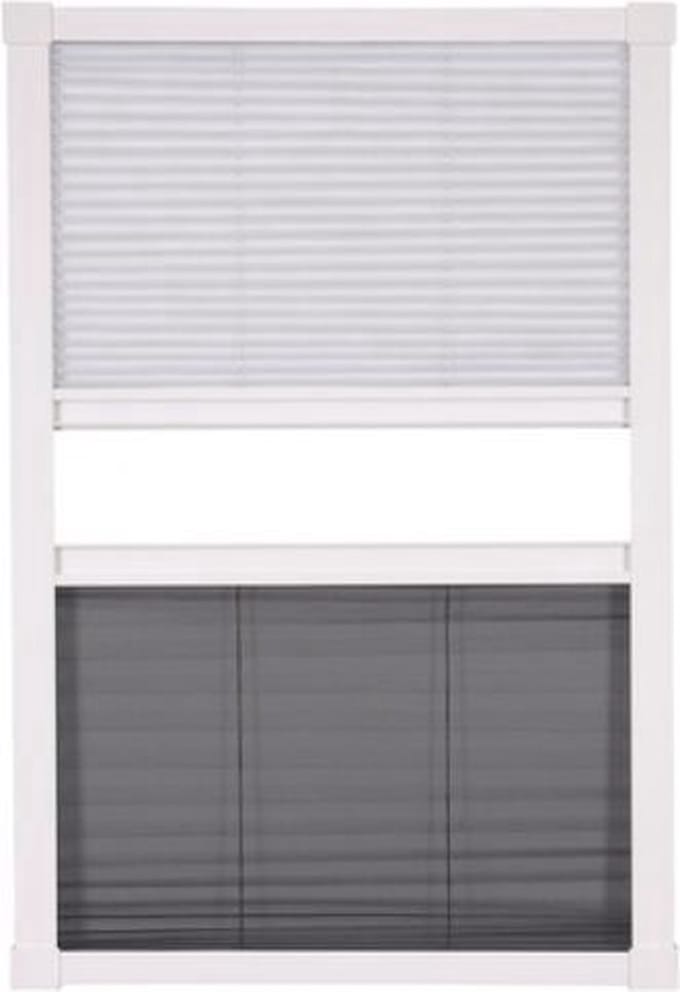CANDO Duoplisse dakraam 81x101 wit s500