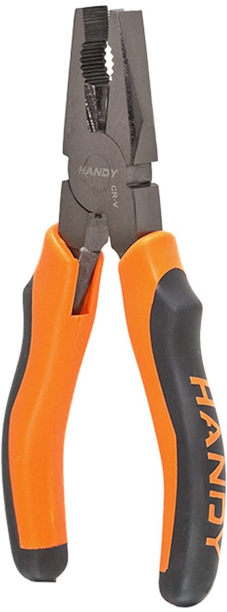 Combinatietang 200 mm - Chroom-Vanadium Staal | Ergonomisch Softgrip Handvat | Duurzaam Handgereedschap [10325]