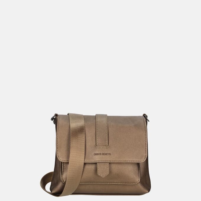 Enrico Benetti Hailey crossbody tas brons