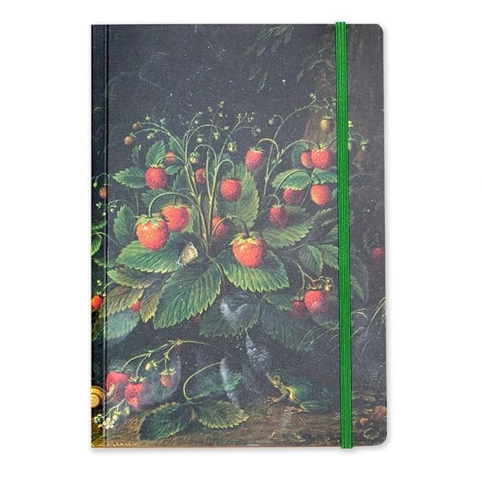 Softcover Notitieboekje A5 , Schlesinger, Aardbeien