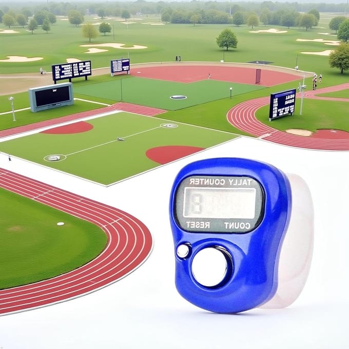 Digit Teller - Tel Apparaat - Sport Wedstrijden - Met Ring - 2.54 cm - null