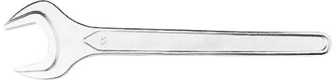 Professionele CrV Steeksleutel Ringsleutel 55mm - Gepolijst