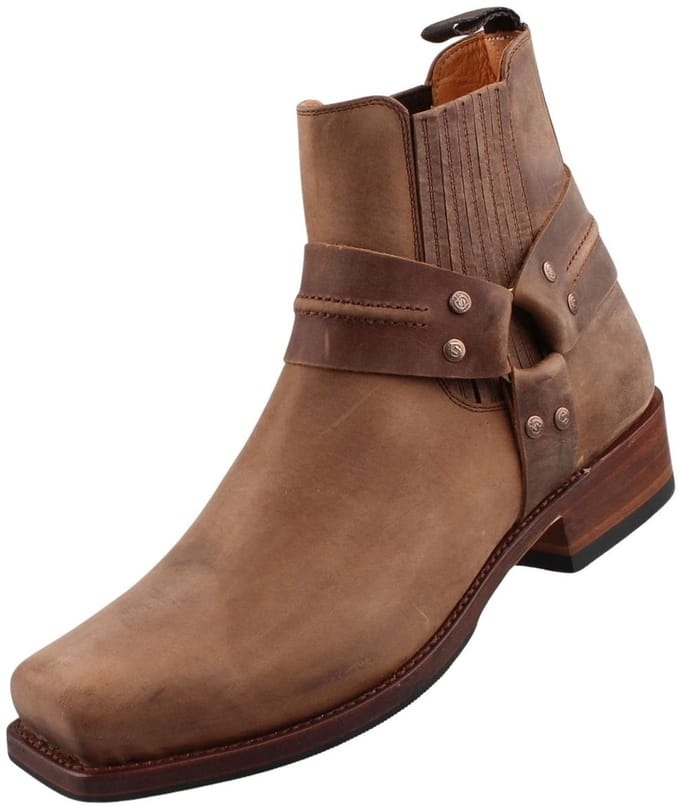 Sendra heren biker enkellaars 13824 bruin