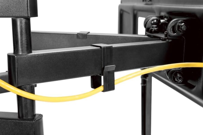 Support mural Fonestar MOV-664BA pour téléviseur 37 -80 , charge jusqu'à 40 kg, noir