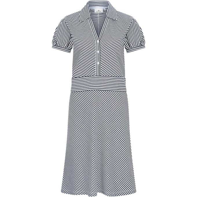 Hv Society - Dresses - Navy-White - XL (42)