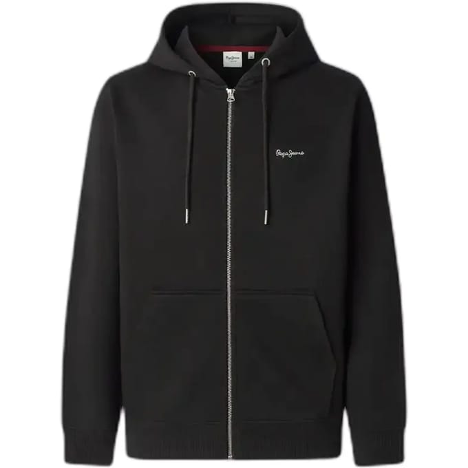 Pepe Jeans Griffin Sweatshirt Met Rits Zwart M Man