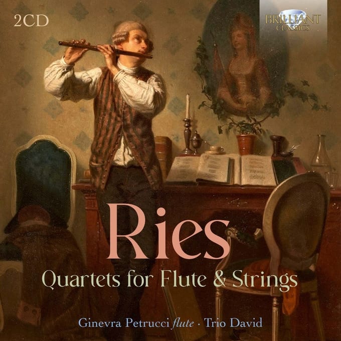 Ginevra Petrucci - Ries: Quartets For Flute & Strings (2 CD)