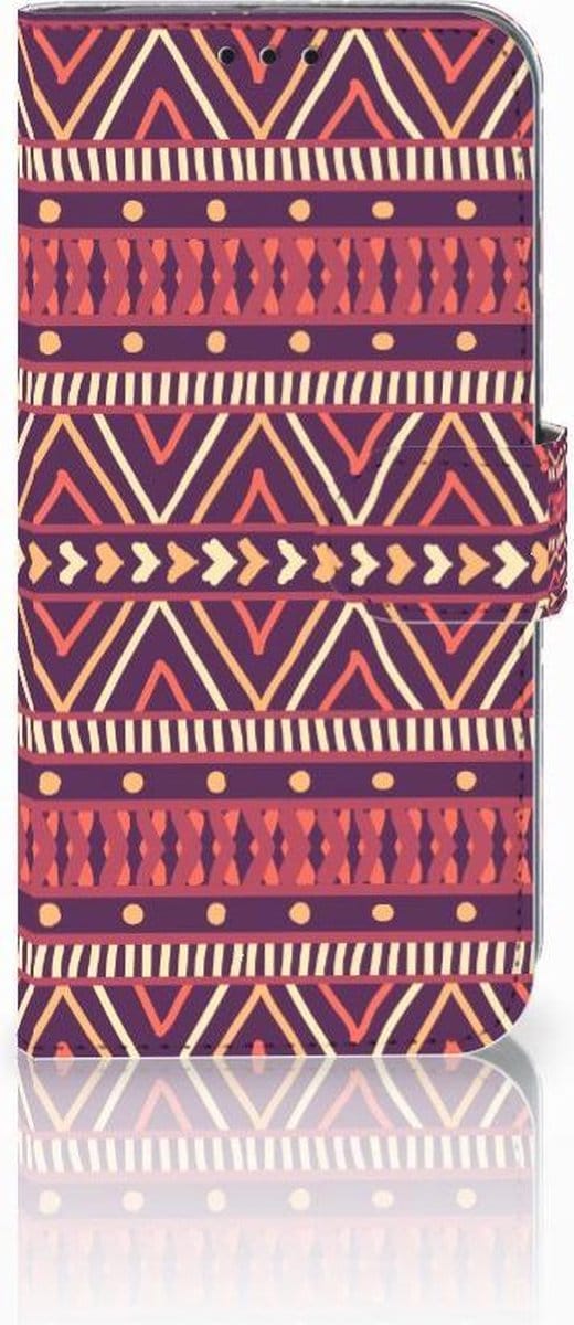 Honor 10 Lite Telefoon Hoesje Aztec Paars