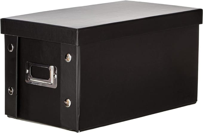 DYNA® Cd Opbergdoos - Cd Opbergsysteem - Cd Koffer - Zwart - ‎28cm x 17cm x 15cm