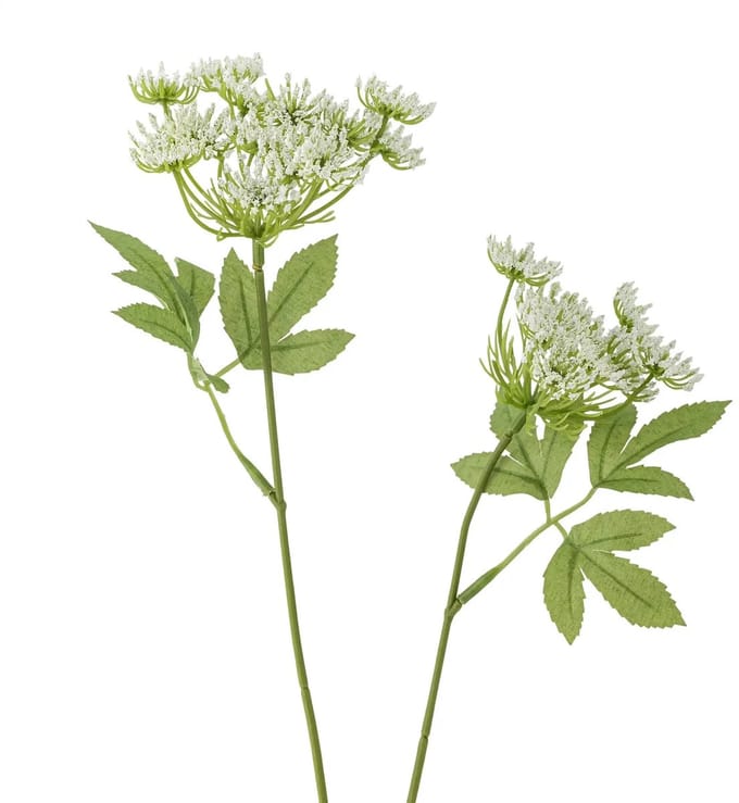 Bloomingville Kunstbloem venkel wit Fennel 66 cm