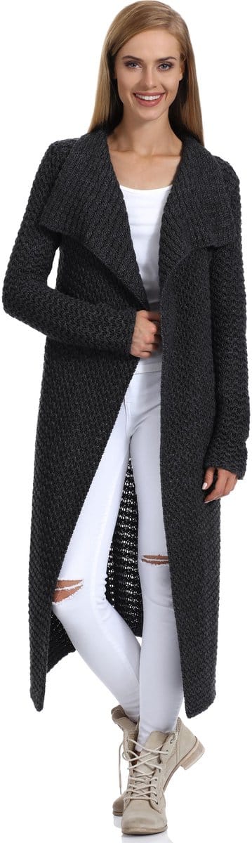 Merry Style Damesponcho – Zwart – S/M - MS-SE-HAZEL