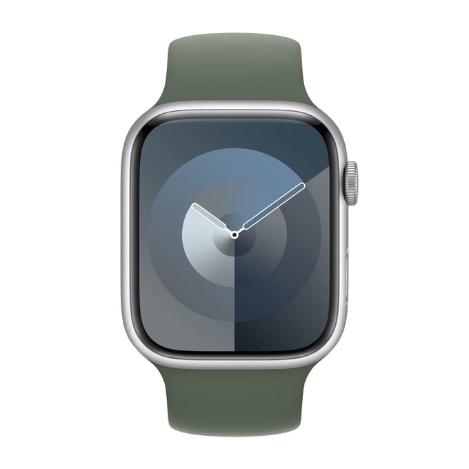 Apple Siliconen solobandje voor de Apple Watch | 38/40/41/42 mm - Maat 7 - Cypress