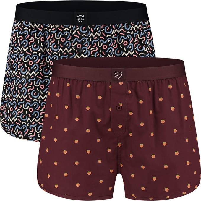 A-DAM  2-pack Boxershort Multicolor Taglia: XXL | Biancheria intima Outlet | Uomo