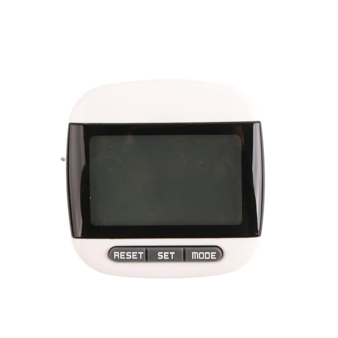 Compteur de pas précis Podomètre portable avec écran LCD pour jogging randonnée course marche Noir noir