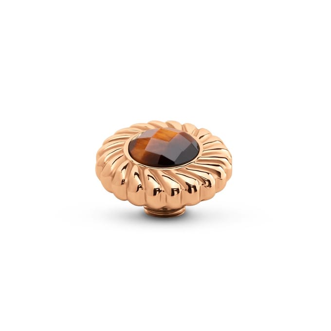Melano Vivid Baroque Gem Steentje Red Tigereye | Rosé