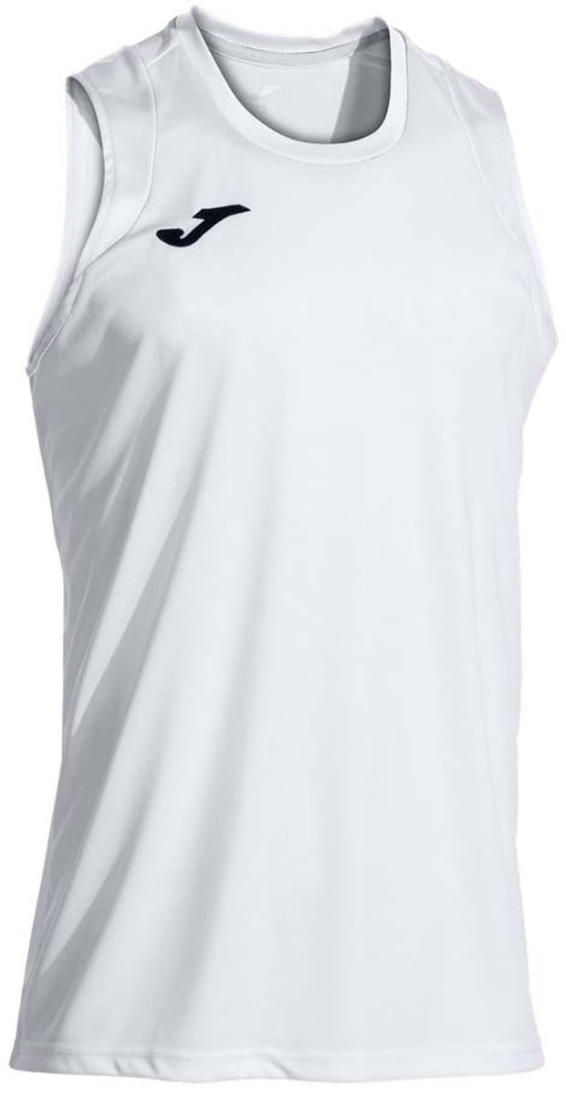 Joma Cancha Junior Mouwloos T-shirt Wit 11-12 Years Kinderen