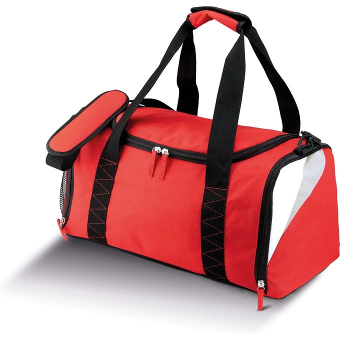 PROACT® Middelgrote sporttas - 44 liter PA532 - Red / White / Light Grey - One size