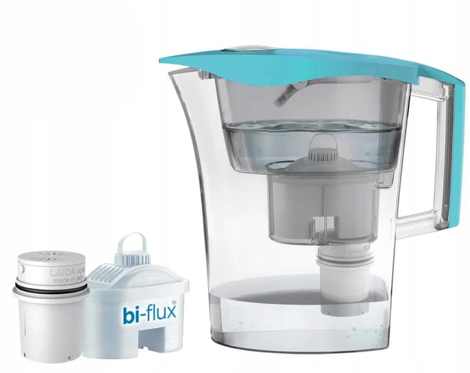 Carafe filtre à eau LAICA MikroPLASTIK-STOP 3L avec filtre à microplastiques