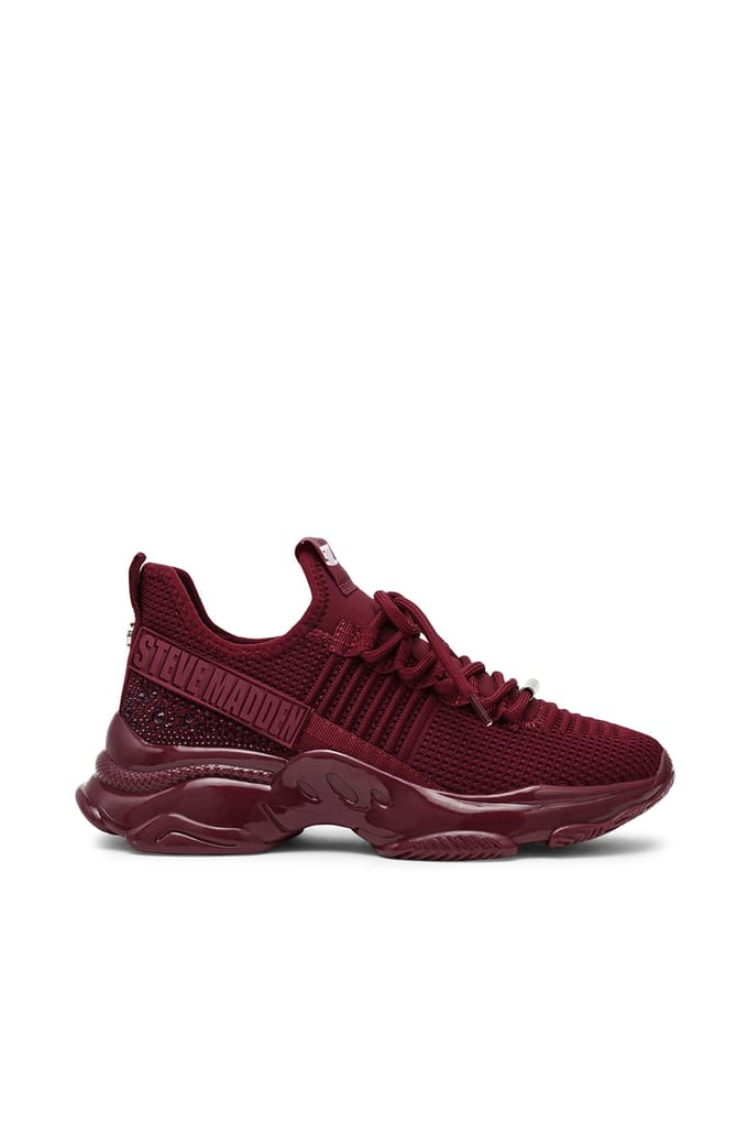 Steve Madden Maxilla-r-e Sneakers Dark Cherry Lacq Taglia: 36 | Sneakers Outlet | Donna