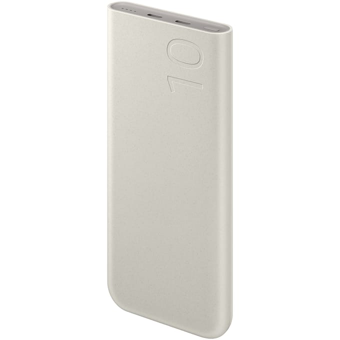 Samsung Fast Charge Duo Powerbank - 25W - USB-C - 10.000 mAh - Beige